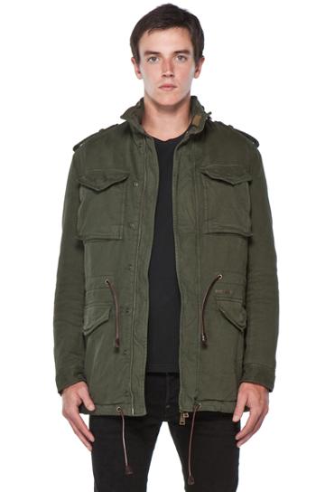 Dsquared Rebellion Jacket In Green