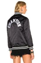 Champion Bomber Jacket In Black