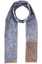 Kolor Scarf In Blue,abstract