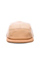Hender Scheme Leather Cap In Neutrals