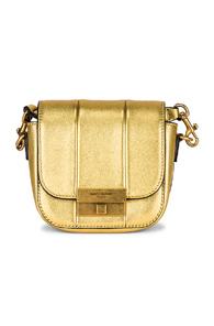 Saint Laurent Mini Betty Satchel Bag In Metallic