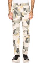 The North Face Westbrae Cargo Pant In Camo,green,white