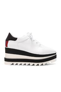 Stella Mccartney Platform Sneakers In White