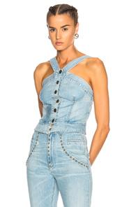 Jean Atelier Sheyenne Top In Blue