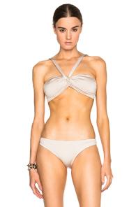 Prism Salinas Beach Bikini Top In Neutrals