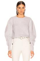 Isabel Marant Swinton Sweater In Gray