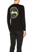 Stussy Vintage Dot Tee In Black