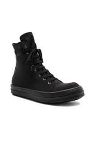 Drkshdw By Rick Owens Vegan Sneakers In Black