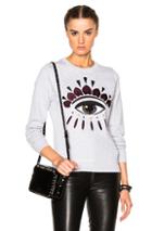 Kenzo The Eye Sweatshirt In Gray