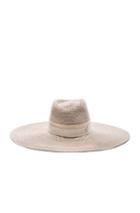 Maison Michel Elodie Straw Hat In Neutrals