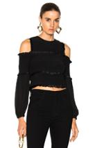 Cinq A Sept Pascal Top In Black