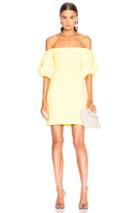 Cushnie Et Ochs Silvia Dress In Yellow