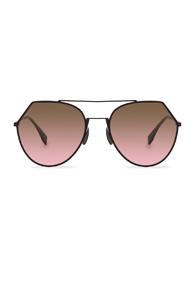 Fendi Round Sunglasses In Purple