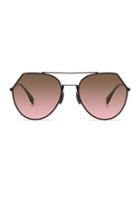 Fendi Round Sunglasses In Purple