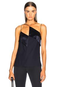 Dion Lee Diagonal Cami Top In Blue