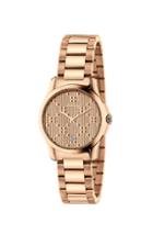 Gucci 27mm G-timeless Bracelet Watch In Metallics