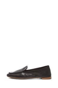 Rag & Bone Beeman Leather Loafers In Black