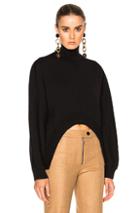 Marni Virgin Wool Turtleneck Sweater In Black