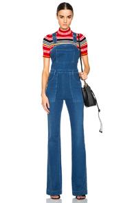 Stella Mccartney Denim Dungarees In Blue