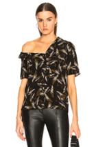 A.l.c. Josefine Top In Black,floral