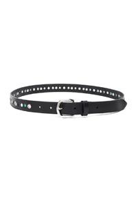 Isabel Marant Zoe Eyelet Belt In Black
