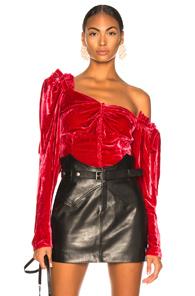 Magda Butrym Leticia Blouse In Pink