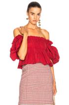 Brock Collection Toni Top In Red