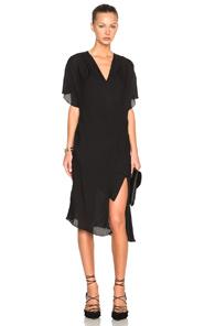 Barbara Bui Wrap Dress In Black