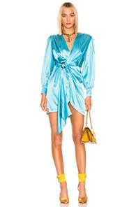 Retrofete Elodie Dress In Blue