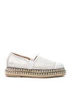 Flamingos Mesh Limbo Espadrilles In White