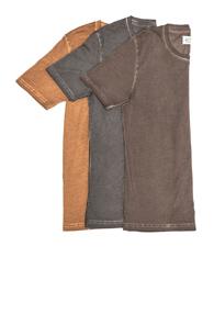 Maison Margiela Fade Tee In Brown,gray,orange