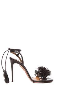 Aquazzura Wild Thing Heels In Black