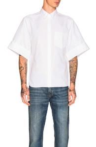 Acne Studios Birch Cotton Shirt In White