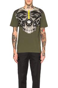 Marcelo Burlon Cumanayagua Tee In Green,abstract