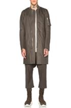 Rick Owens Flight Trench In Gray