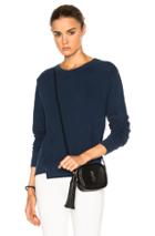 Mother Step Matchbox Sweatshirt In Blue