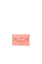 Alexander Mcqueen Skull Envelope Card Holder In Pink