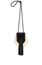 Saint Laurent Ayers Opium Satchel In Metallics,black