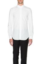 Maison Margiela Slim Fit Garment Dyed Shirt In White