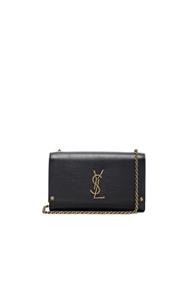 Saint Laurent Monogramme Kate Clutch In Black