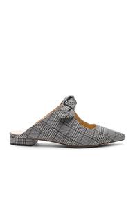 Alexandre Birman Plaid Evelyn Flats In Gray,plaid