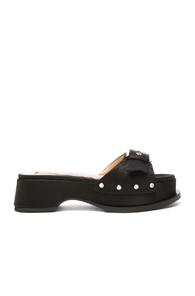 No. 21 Clog In Black