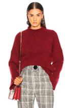 Petar Petrov Kara Ribbed Sweater In Red