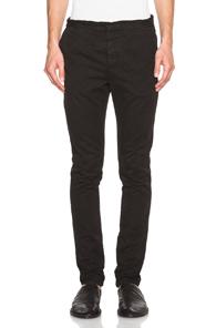 1.61 Sd Raw Edge Chinos In Black