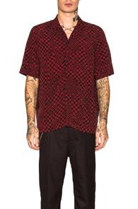 Ksubi Check Mate Resort Shirt In Plaid,red