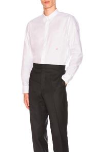 Acne Studios Ohio Face Shirt In White