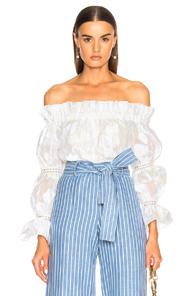 Alexis Raza Top In White