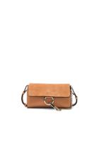 Chloe Faye Strap Wallet In Neutrals