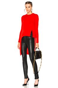 Soyer For Fwrd Skyline Tunic Top In Red