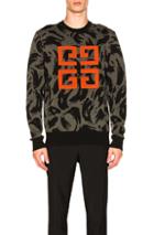 Givenchy 4g Sweater In Black,abstract